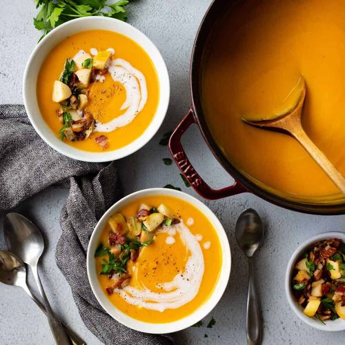 On the Menu with Carboy Butternut Squash Bisque
